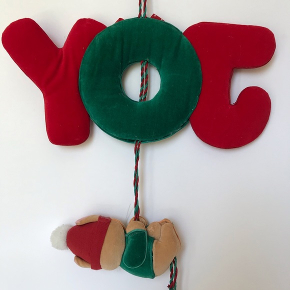 Vintage Holiday Joy Sign Hanger - Picture 4 of 6